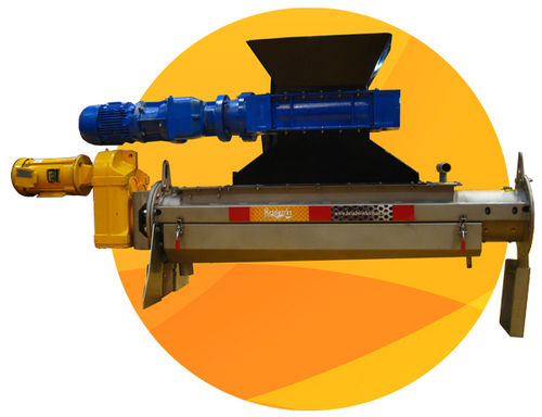 Compacteur de déchets stationnaire - Screwpactor™ - Headworks Bio Inc.  - à vis