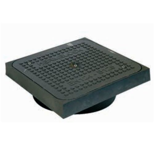 Regard d'inspection composite renforcé de fibre de verre - HE400SBR - Hermelock  - rond