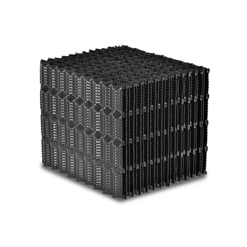 Bloc de garnissage en PP - VFC-20 - Hewitech  - pour traitement d'eau / pour tour de refroidissement