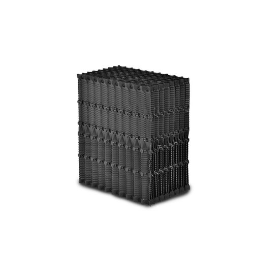 Bloc de garnissage en PVC - VF-18 - Hewitech  - en PP / pour traitement d'eau / pour tour de refroidissement