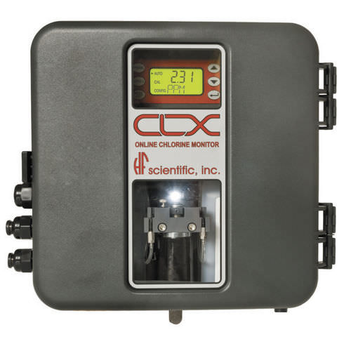 Analyseur de chlore - CLX - HF scientific - d'eau / de débit / à intégrer