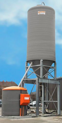Silo à fond conique - HOLTEN GmbH & Co. KG  - en composite / en PRV