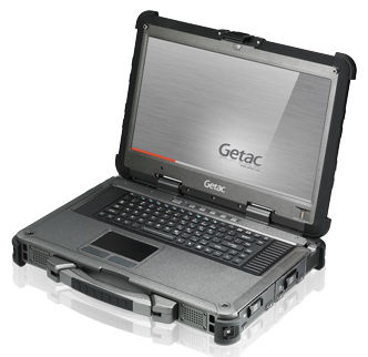 Ordinateur portable Intel® Core i5-520M - Getac RNB-X500 - BELTRONIC - robuste