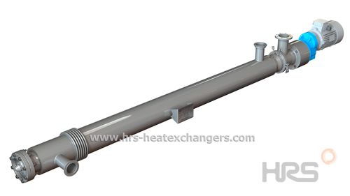 Échangeur de chaleur à surface raclée - HRS R series - HRS Heat Exchangers  - rotatif / liquide / liquide