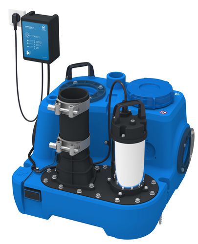 Station de relevage des eaux usées compacte - HYDROJACK 75 - HST Systemtechnik GmbH & Co. KG - transportable