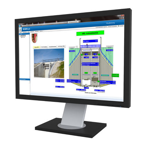 Logiciel de télésurveillance - SCADA.web - HST Systemtechnik GmbH & Co. KG - de SCADA / pour l'application de traitement d'eaux / basé sur le web
