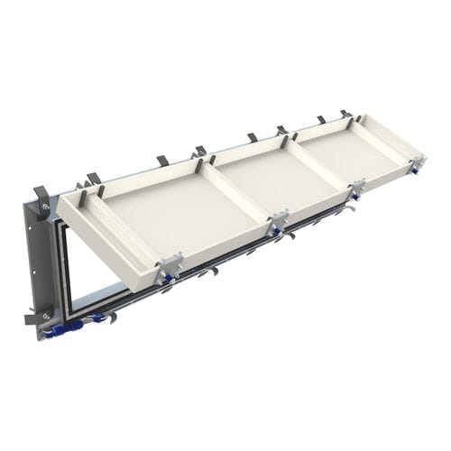 Vanne d'écluse pour le traitement des eaux usées - AWS  - HST Systemtechnik GmbH & Co. KG