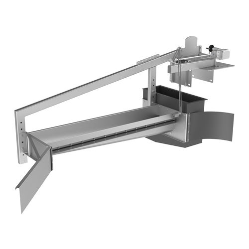 Système d'enlèvement de boue pour bassin de sédimentation - HydroScum-FLAP - HST Systemtechnik GmbH & Co. KG