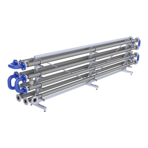 Échangeur de chaleur tubulaire - Pure flux P2 - HST Systemtechnik GmbH & Co. KG - liquide / liquide / pour eaux usées