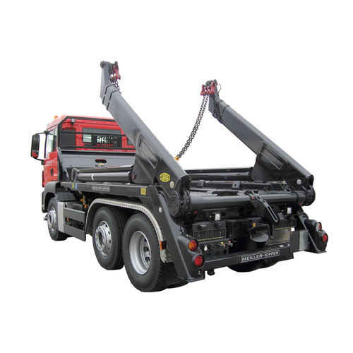Bras de levage à crochet pour camions - Skiploader - Hüffermann Transportsysteme GmbH 