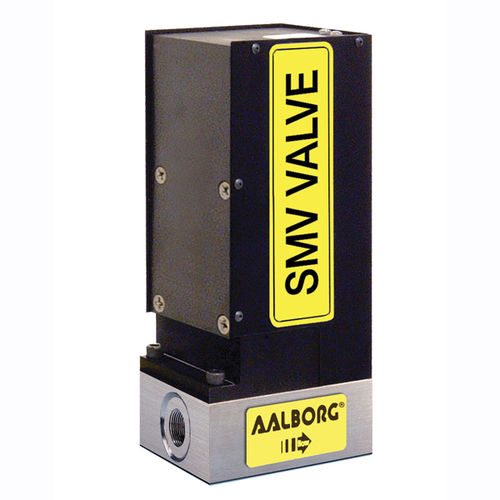 Vanne avec moteur pas à pas - SMV series - Aalborg Instruments - à pointeau / à commande électrique / doseuse