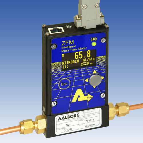 Débitmètre thermique - ZFM - Aalborg Instruments - massique / pour gaz / en ligne