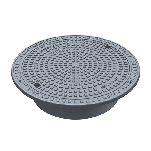 Regard de chaussée en fonte - SCANDIC SN 600 - HYDROTEC Technologies AG 