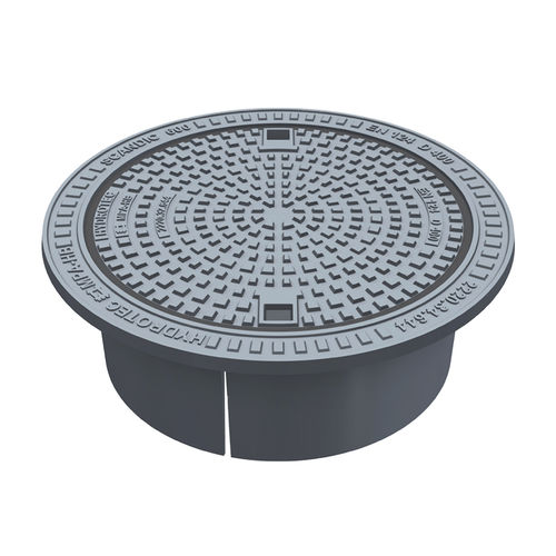 Regard de chaussée en fonte - SCANDICpur SN 600 - HYDROTEC Technologies AG 