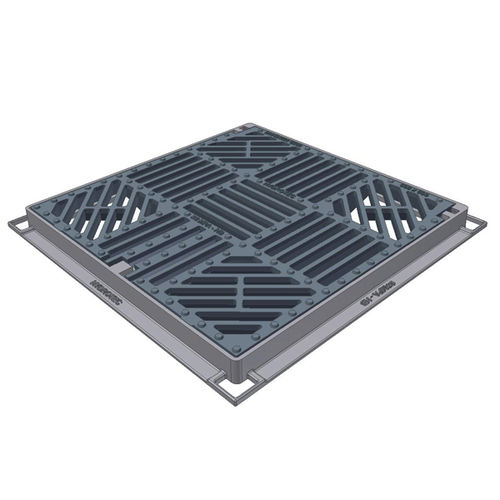 Couvercle de drain en fonte - Safety - HYDROTEC Technologies AG 