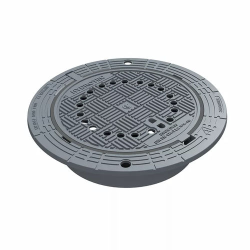Regard de chaussée en fonte - ECONpur SN 190 - HYDROTEC Technologies AG  - rond