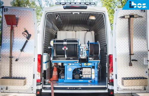 Machine de nettoyage à jet d'eau - ECOPOWER - I.B.O.S. EU a.s.  - automatique / pour tuyaux / haute pression