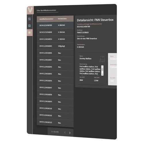 Logiciel de gestion - IDSpecto.CLS-Operator - VIVAVIS - de gestion d'énergie / d'interface / de commande