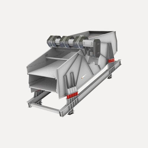 Crible vibrant linéaire - IFE Aufbereitungstechnik GmbH  - pour produits en vrac / incliné / type banane