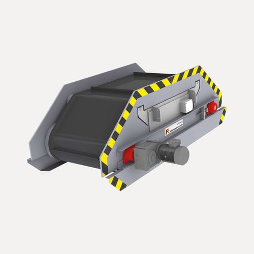 Séparateur de particules - IFE Aufbereitungstechnik GmbH  - du type overband / pour l'industrie du recyclage