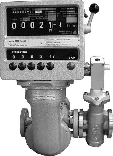 Débitmètre à pignons ovales - OK series - Bopp & Reuther Messtechnik GmbH - volumique / pour liquides / en ligne