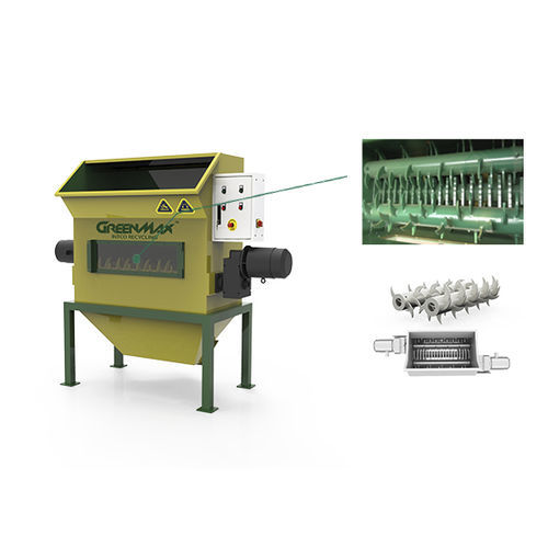 Broyeur pour PSE - INTCO Recycling  - de déchets / à cylindres / vertical