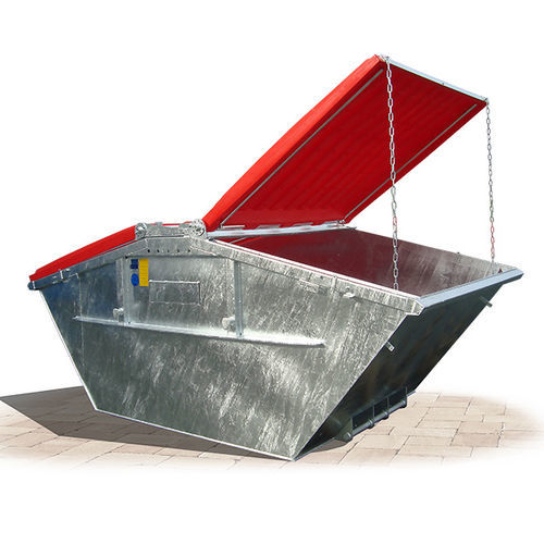 Benne à déchets en acier galvanisé - ASM series - IVB Umwelttechnik GmbH  - pour le recyclage / ouvert