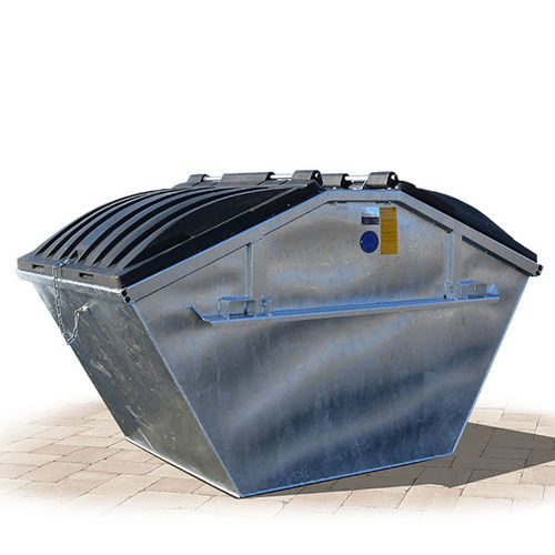 Benne à déchets en acier galvanisé - ASM Series - IVB Umwelttechnik GmbH  - de tri sélectif / ouvert