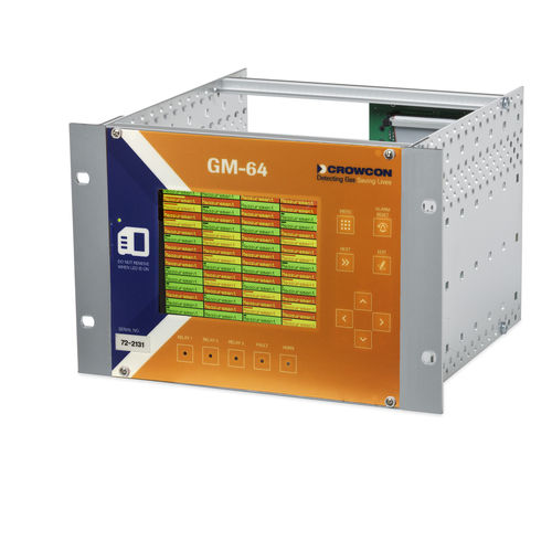 Centrale de détection de gaz multicanaux - GM series - Crowcon Detection Instruments - affichage LCD / adressable