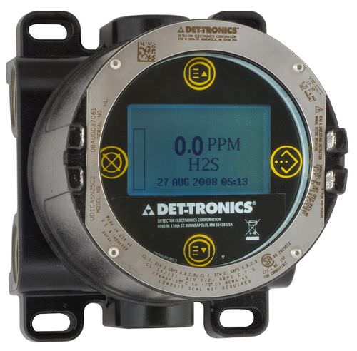 Transmetteur de gaz toxique - FlexVu® - Detector Electronics Corp. (Det-Tronics) - de gaz combustible / électrochimique / multiusage