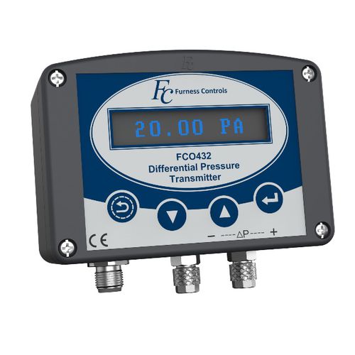 Transmetteur de pression différentielle - FCO432 - Furness Controls - capacitif / 4-20 mA / sortie de courant