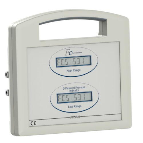 Indicateur de pression différentiel - FCS531 - Furness Controls - avec afficheur LCD / pour pression différentielle / portable