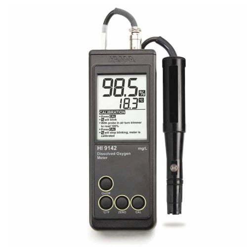 Appareil de mesure d'oxygène dissous - HI9142 - Hanna Instruments - portable / automatique