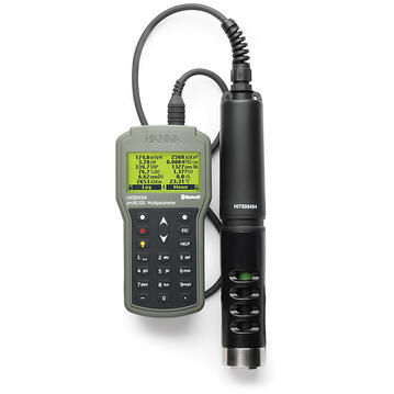 Transmetteur multiparamètres de conductivité - HI98494 - Hanna Instruments - pH / oxygène / DO