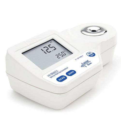 Réfractomètre numérique - HI96811 - Hanna Instruments - haute précision / portable / vinicole