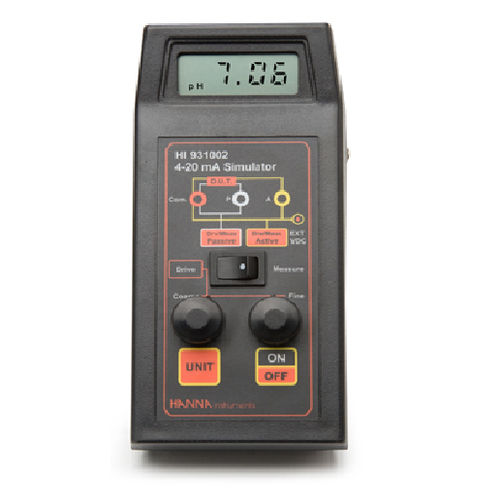 Calibrateur de courant - HI 931002 - Hanna Instruments - portable