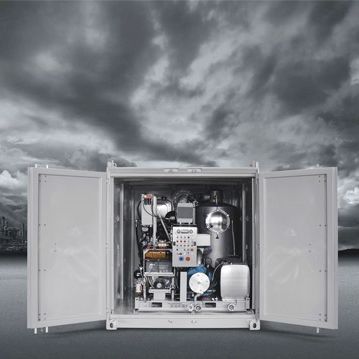 Unité d'aspiration industrielle - ECOVAC  - KOKS Group b.v.  - fixe / avec moteur diesel