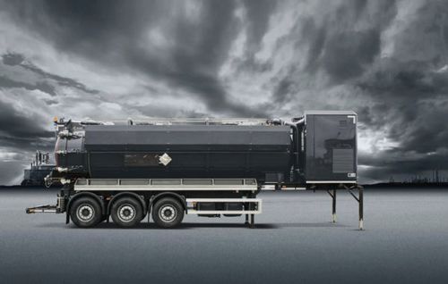 Remorque citerne - ECOVAC  - KOKS Group b.v.  - pour réservoir / à 3 essieux / tractée