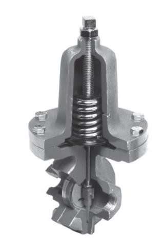 Régulateur de contre-pression pour gaz - Mark 50, 501, 502, 51 series - JORDAN VALVE - à membrane / mono-étagé / industriel