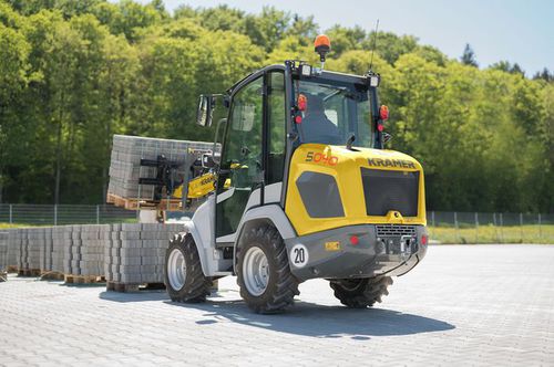 Chargeuse à roues - 5040 - Kramer-Werke GmbH  - télescopique / compacte / ergonomique
