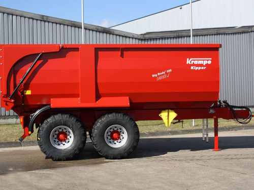 Remorque benne - Big Body 550 Carrier - Krampe Fahrzeugbau GmbH  - tandem / tractée / agricole