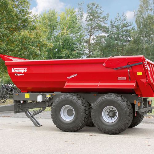 Remorque benne - HP 20 - Krampe Fahrzeugbau GmbH  - tandem / tractée / de chantier