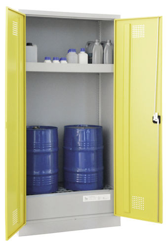 Armoire de sécurité - UWS-2FASS - LaCont Umwelttechnik GmbH  - de protection environnementale / au sol / en acier