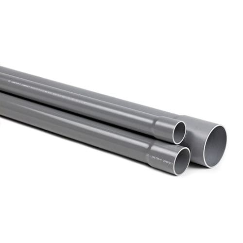 Tuyau rigide pour l'eau - NFE NFME - LARETER SpA  - en PVC / à retardateur de flamme