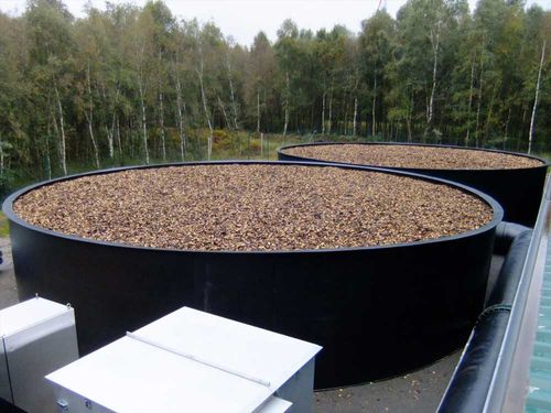 Biofiltre à gaz - LIKUSTA Umwelttechnik - à panier / centrifuge / pour le traitement des odeurs et des COV