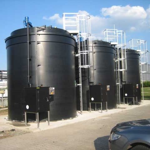 Cuve pour produits chimiques - LIKUSTA Umwelttechnik - multiple / plastique / cylindrique