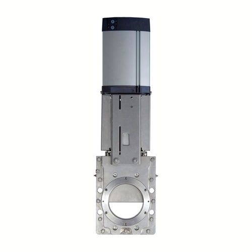 Vanne coulissante - RQS/NAQ series - Lohse GmbH, Maschinenbau  - avec volant / à commande pneumatique / d'arrêt