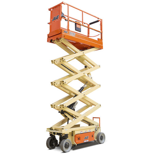 Nacelle élévatrice à ciseaux à roues - ES2632 - JLG Industries Inc. - électrique / pour l'intérieur