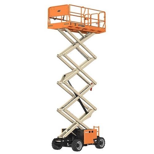 Nacelle élévatrice à ciseaux à roues - RT4069 - JLG Industries Inc. - pour terrain difficile
