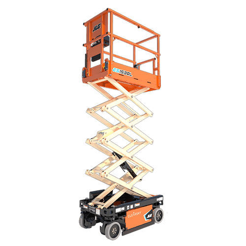 Nacelle élévatrice à ciseaux à roues - ES1530L - JLG Industries Inc. - électrique / hydraulique / pour l'intérieur
